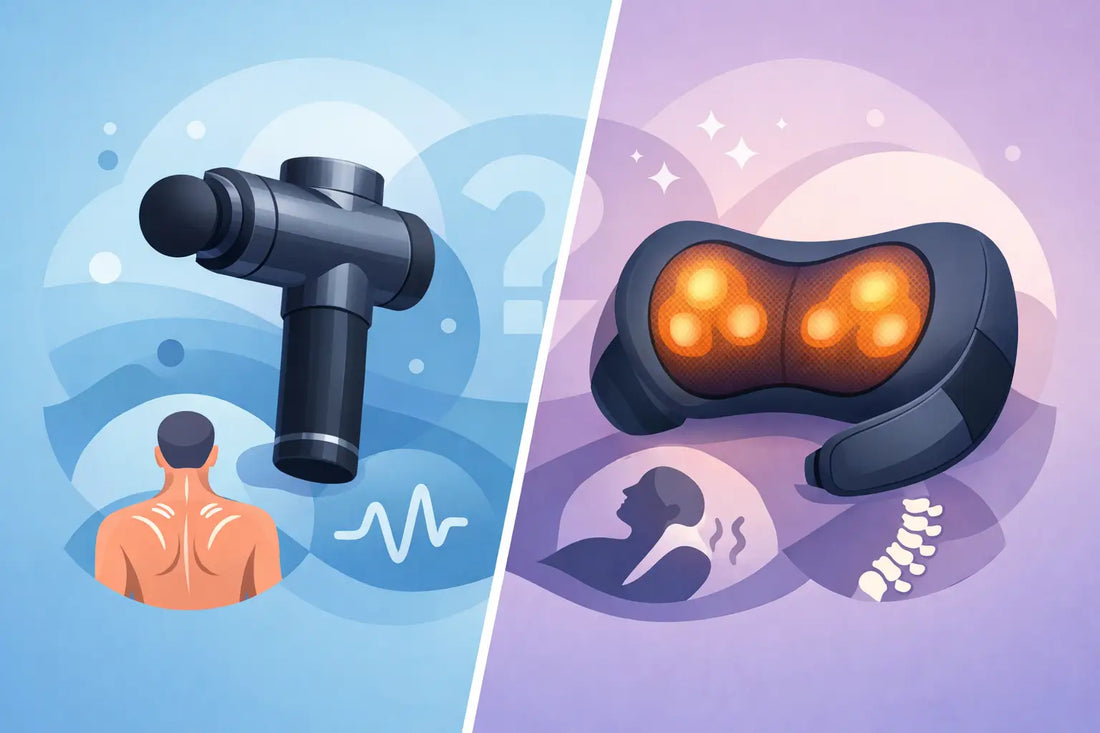 Massage Gun vs Back Massager: Which Fits You?