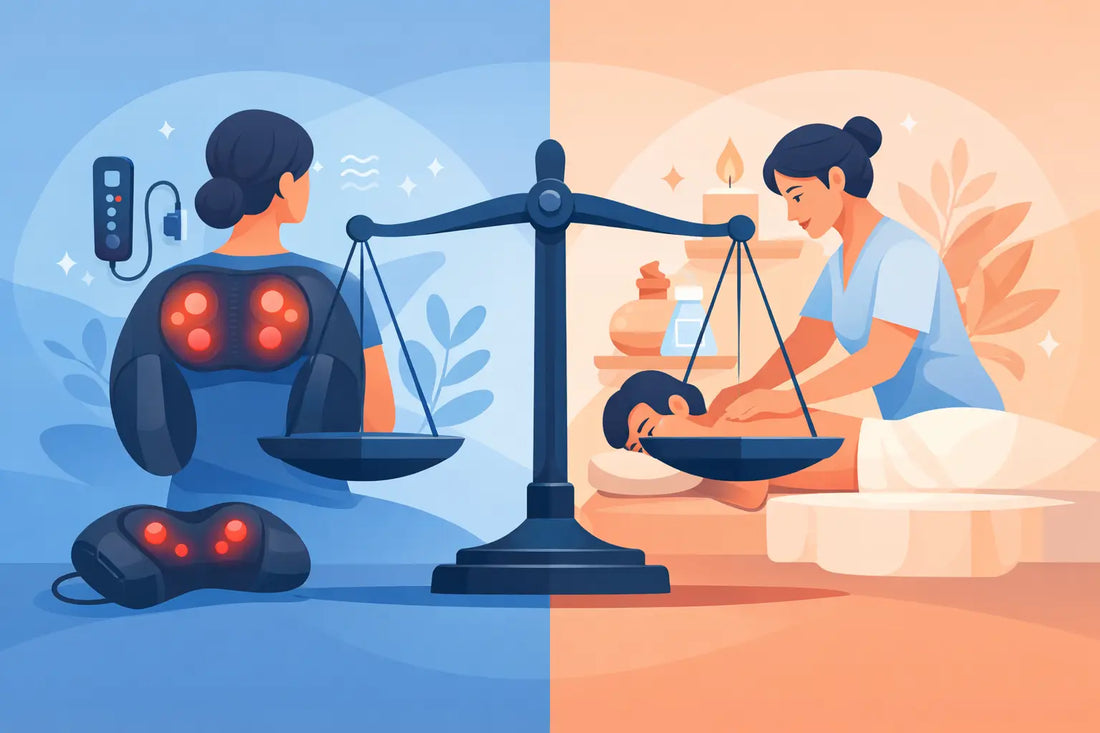 Back Massager vs Massage Therapist - Which Fits?