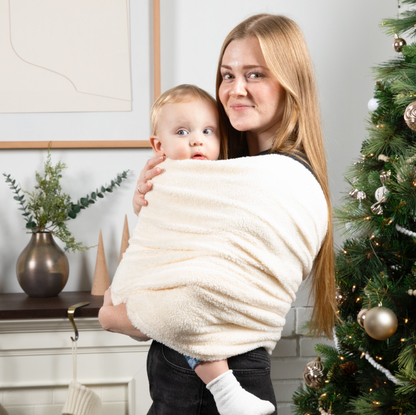 Baby Wrap Carrier – Hands-Free & Breathable