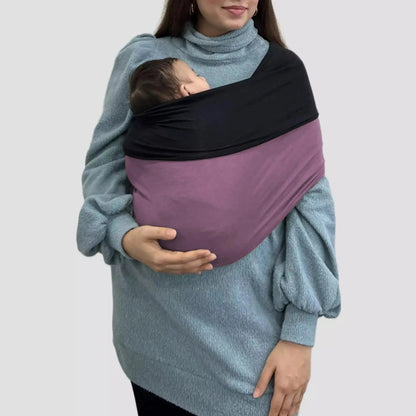 Baby Wrap Carrier – Hands-Free & Breathable